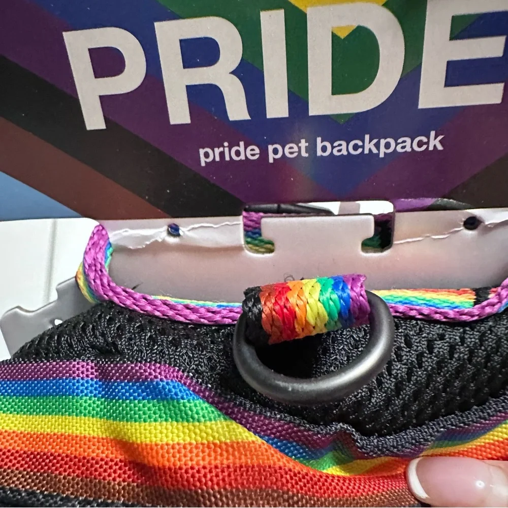 Pets backpack harness XXS / XS‎ Unconditional Love Black pet Backpack
